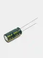 680мкФ 25в Конденсатор электролитический 680UF 25V 105C 10х16мм