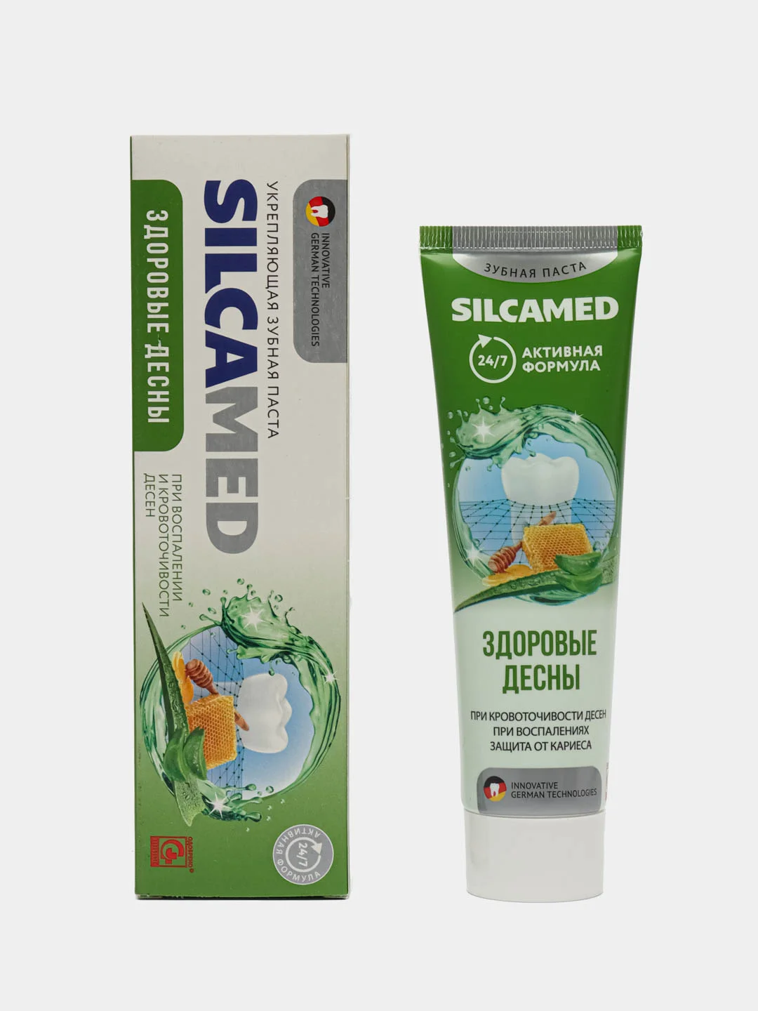 Зубная паста SILCAMED Здоровые десны 110г