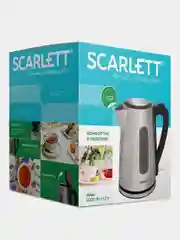 Электрический чайник SCARLETT SC-EK21S13, 2200 Вт, 1.7 л, сталь