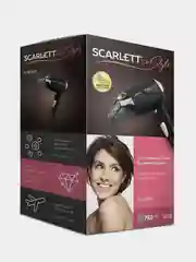 Фен SCARLETT SC-HD70IT10, 1400 Вт, черный