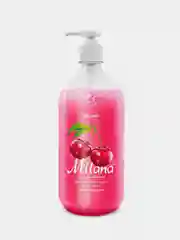 Жидкое крем-мыло Grass "Milana" Спелая черешня, увлажняющее, 1 л