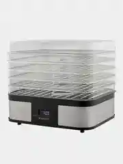 Сушилка для овощей и фруктов SCARLETT SC-FD421T19, 245 Вт, 5 поддонов, серебристый/черный