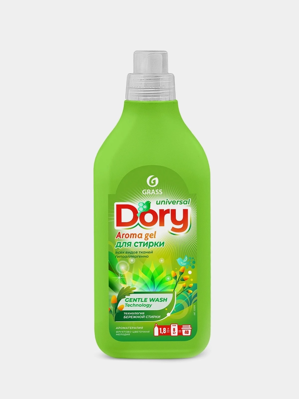 Гель-концентрат Grass Dory для стирки всех видов тканей, 1 л