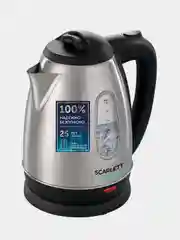 Электрический чайник SCARLETT SC-EK21S20, 1600 Вт, 1.8 л, сталь