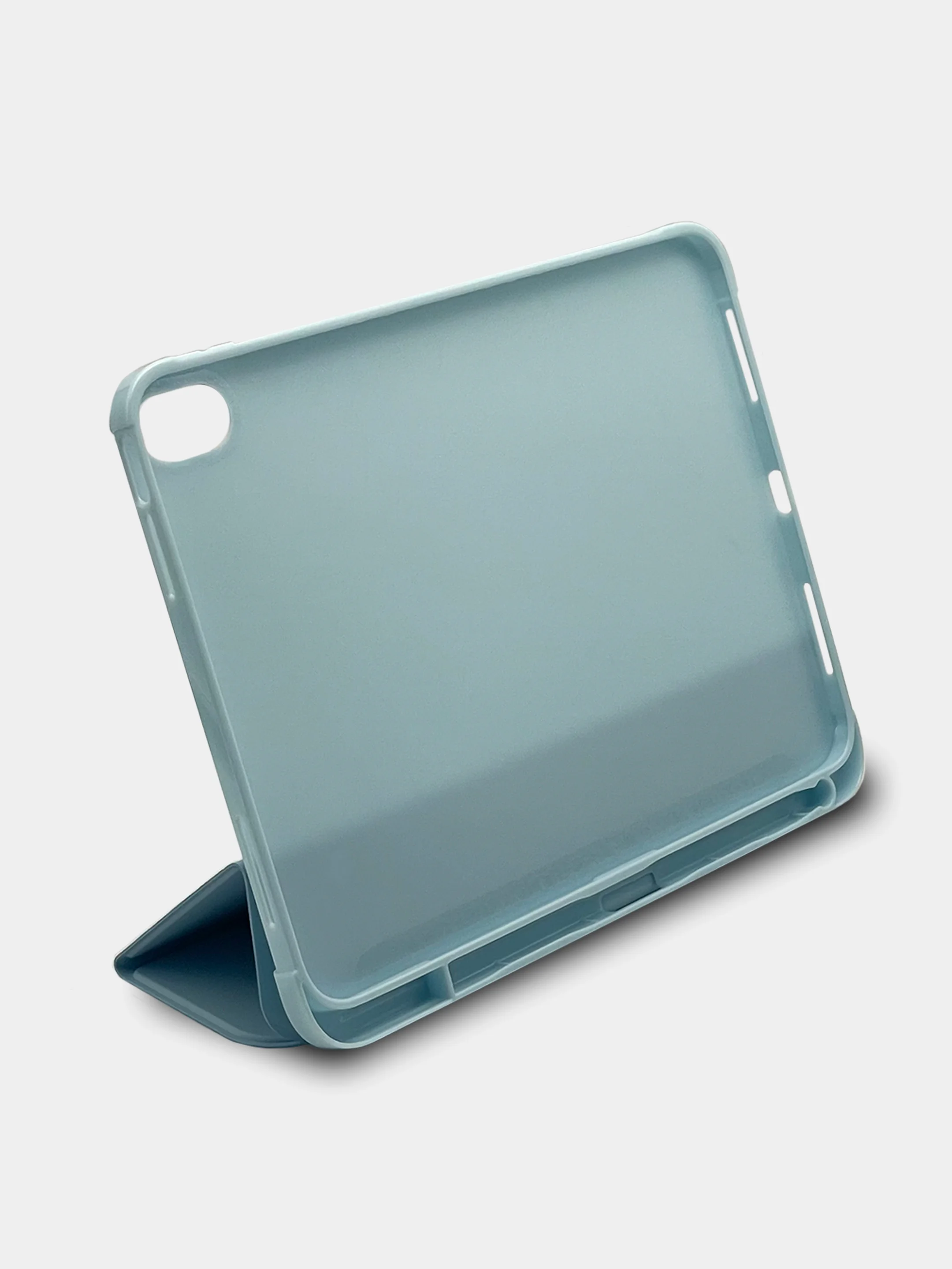 Небесно-голубой чехол для iPad, IPad Air 1/2/3/4/5/6, iPad Pro (2018-2024), iPad 10.9 с местом для стилуса