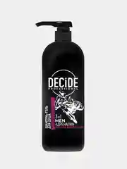 Шампунь-гель для душа DECIDE Professional "Адреналин", мужской, 1 л