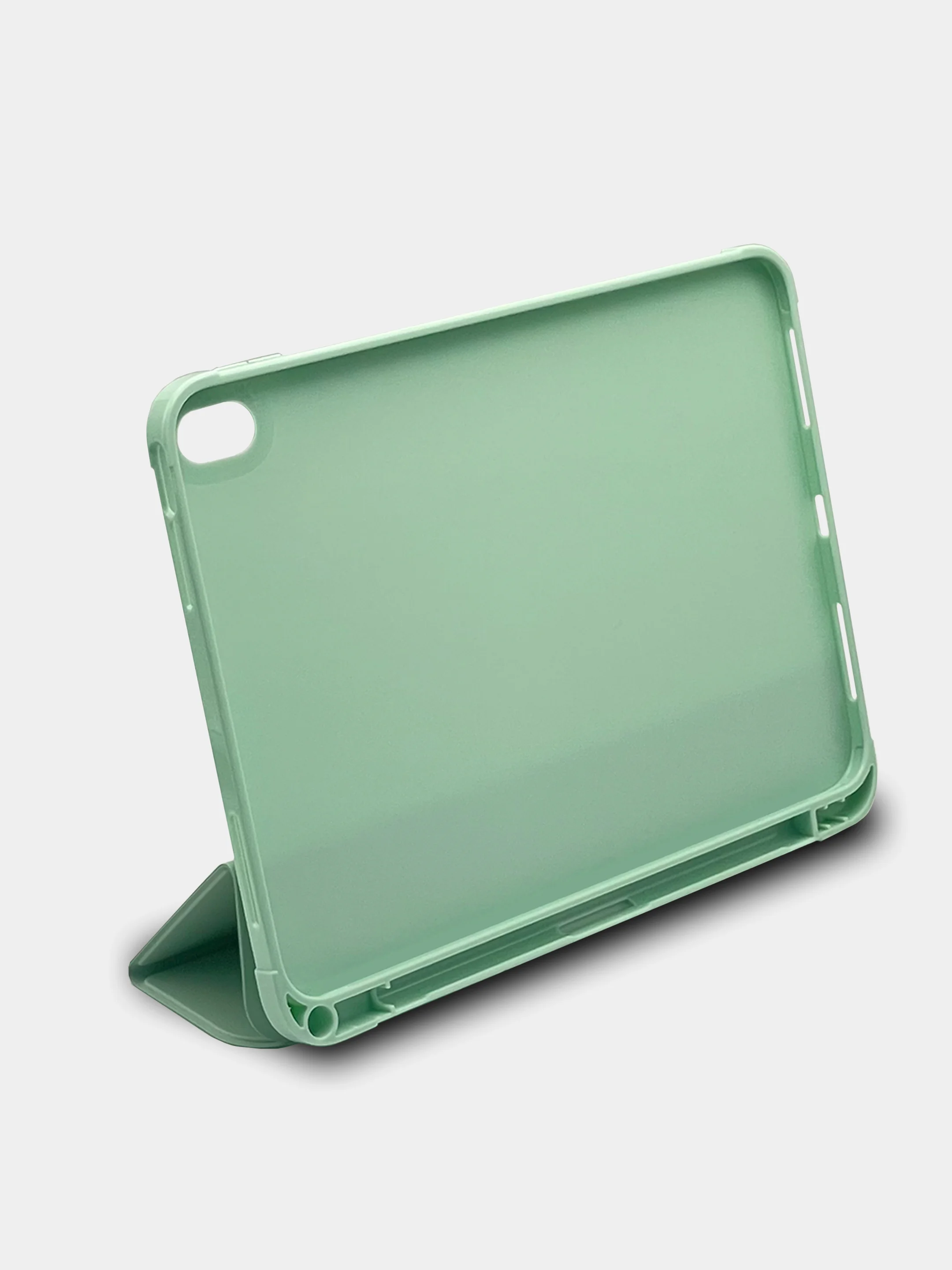 Салатовый чехол для iPad, IPad Air 1/2/3/4/5/6, iPad Pro (2018-2024), iPad 10.9 с местом для стилуса