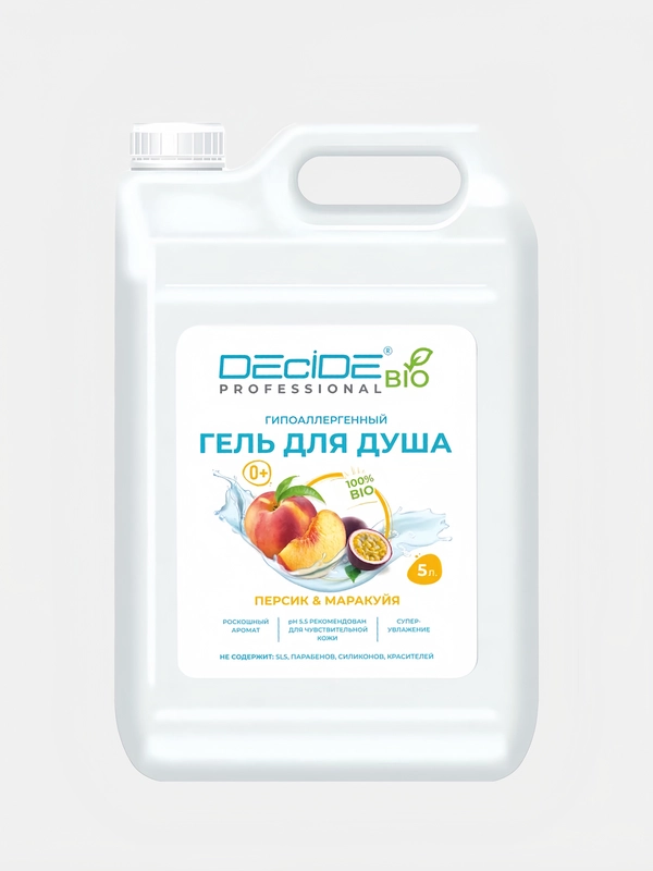 Гель для душа DECIDE Professional "Голубая орхидея", 5 л