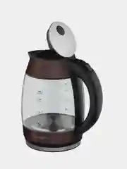 Электрический чайник SCARLETT SC-EK27G100, стекло, черный, 1.7 л, 2200 Вт