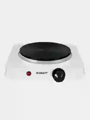 Электрическая плитка SCARLETT SC-HP700S41, 1 конфорка, белая, 1000 Вт