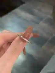 Серебряный кольцо женское