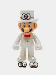 Разноцветный фигурка: Mario (Марио В цилиндре) 13 см