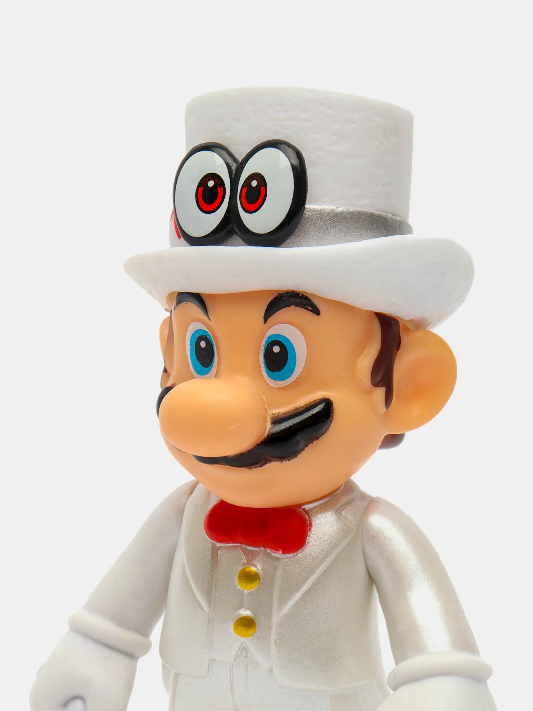 Разноцветный фигурка: Mario (Марио В цилиндре) 13 см