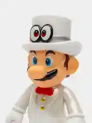 Разноцветный фигурка: Mario (Марио В цилиндре) 13 см