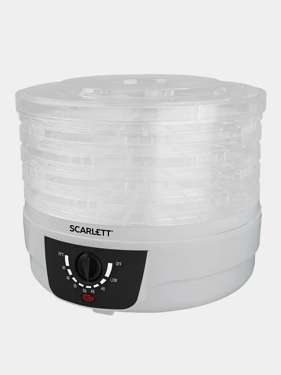 Сушилка для овощей SCARLETT SC-FD421004, 250 Вт, 5 поддонов, белый