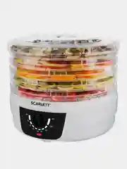 Сушилка для овощей SCARLETT SC-FD421004, 250 Вт, 5 поддонов, белый