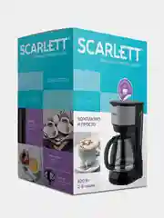 Кофеварка SCARLETT SC-CM33012, капельная, 600 Вт, черный