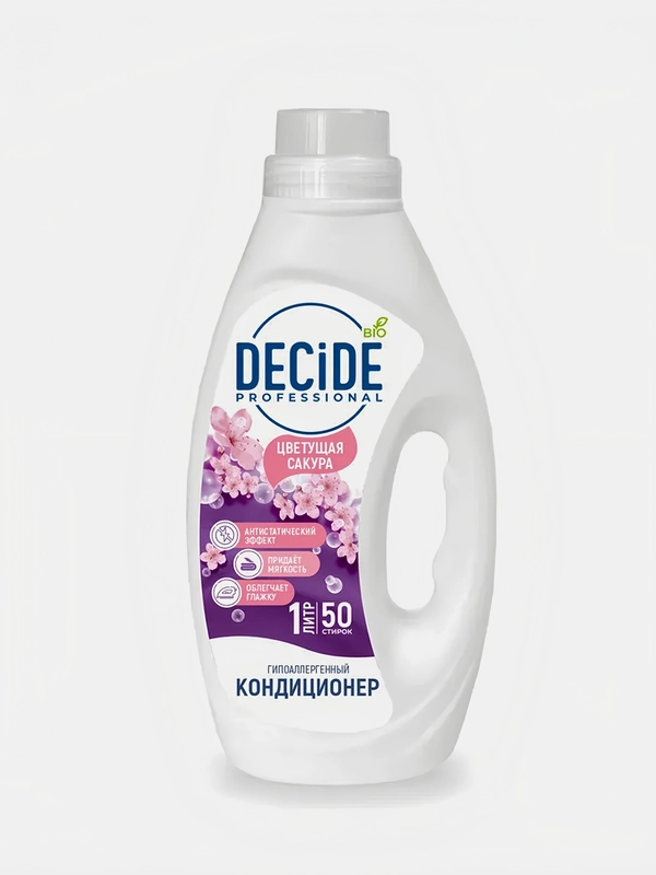 Кондиционер для белья DECIDE Professional "Цветущая сакура", 1 л