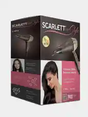 Фен SCARLETT SC-HD70I26, 2200 Вт, коричневый