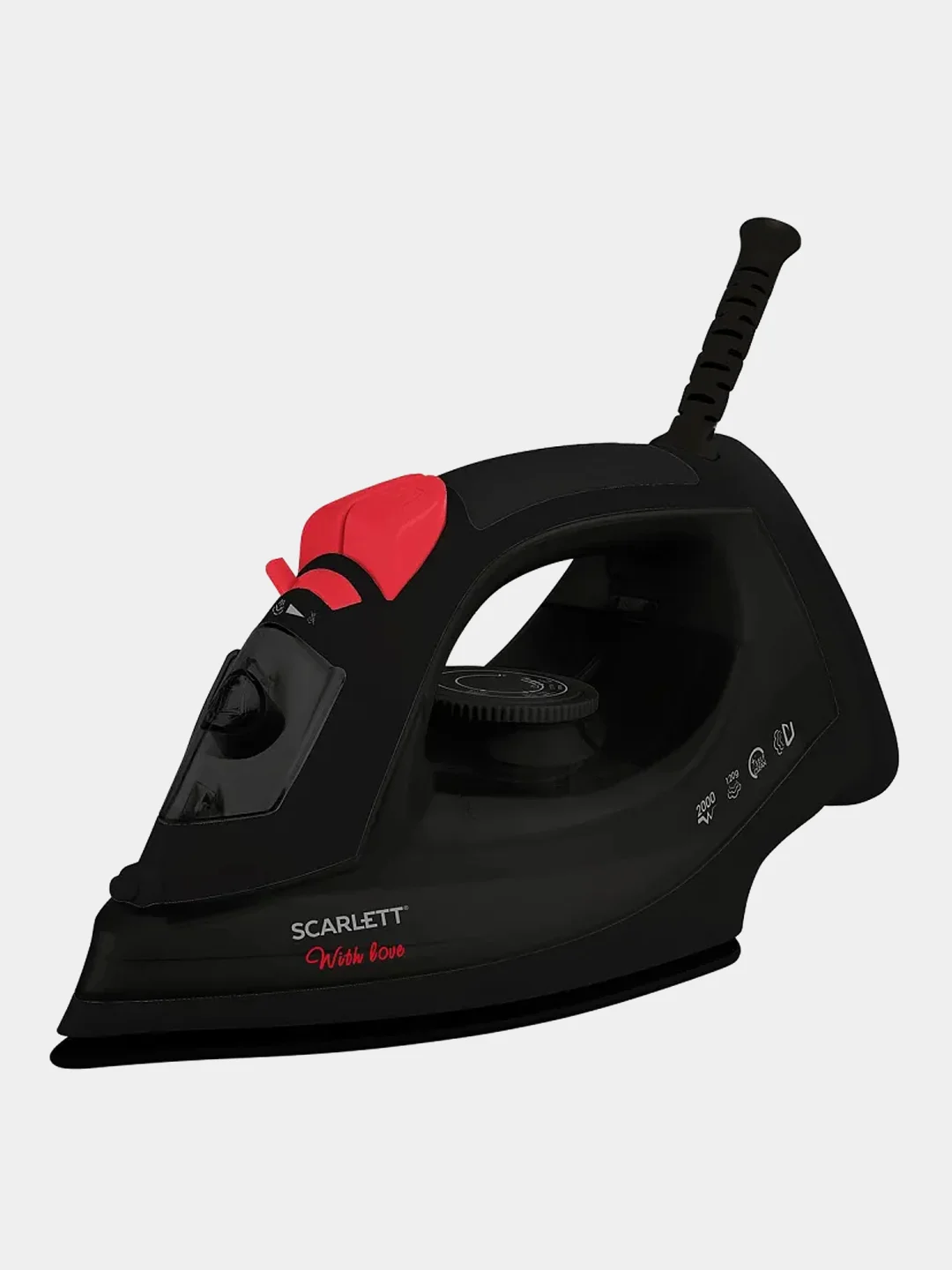 Утюг SCARLETT SC-SI30K70, 2000 Вт, керамика, черный