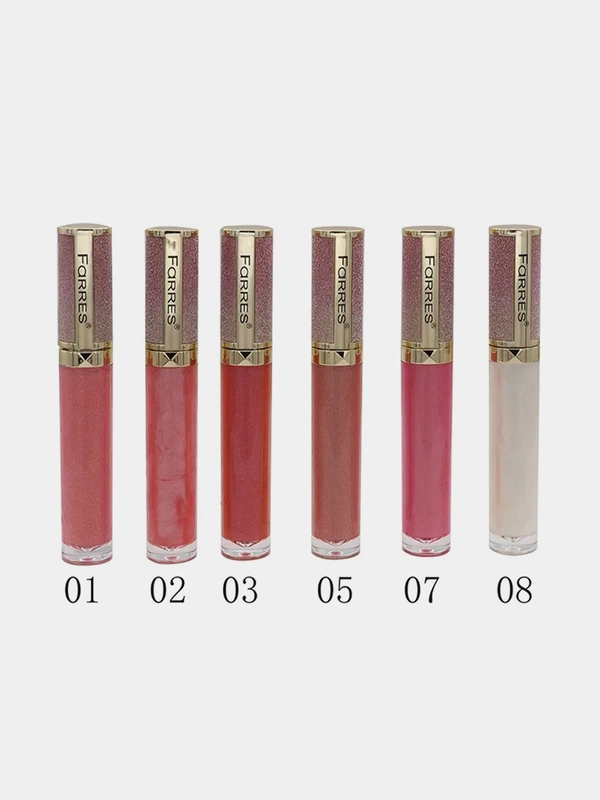 Блеск для губ Farres "GLAM SHINE", 6 мл