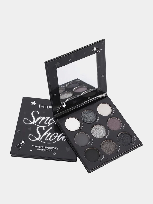 Тени для век Farres Smoke Show, 9 цветов