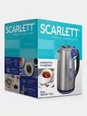 Электрический чайник SCARLETT SC-EK21S72, 2200 Вт, 1.8 л, сталь