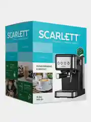 Кофеварка рожковая SCARLETT SC-CM33022, 1100 Вт, черный/серебряный