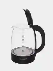 Электрический чайник SCARLETT SC-EK27G11, стекло, 2200 Вт, 1.7 л, черный