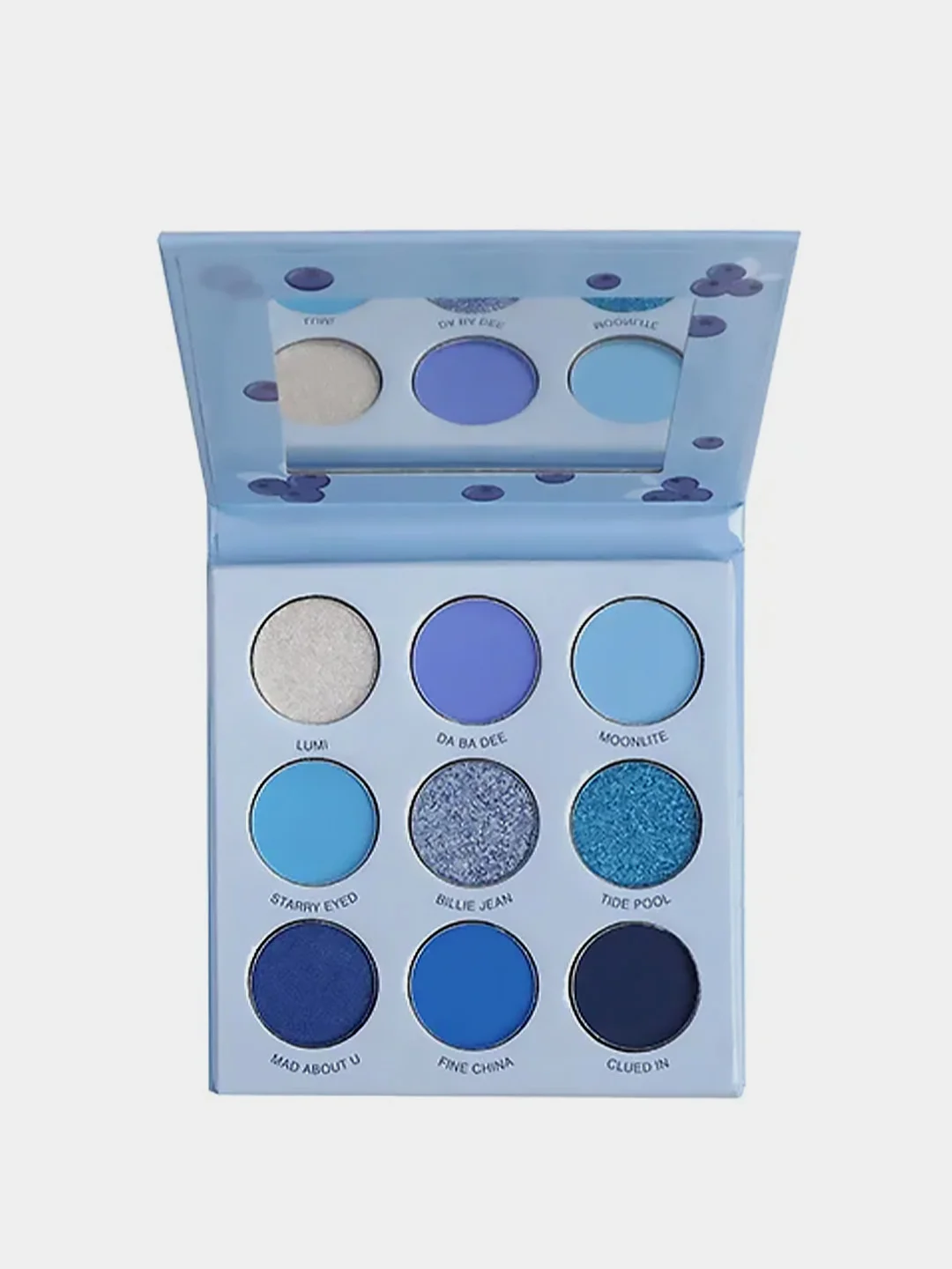 Тени для век Farres Blueberry Popular, 9 цветов