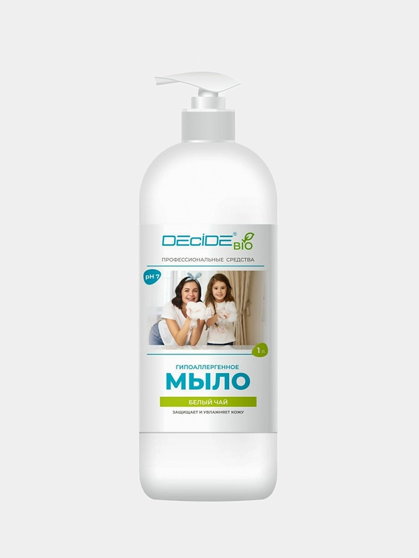 Мыло жидкое DECIDE Professional "Белый чай", 1 л
