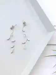 Серебряный серьги бижутерия женские