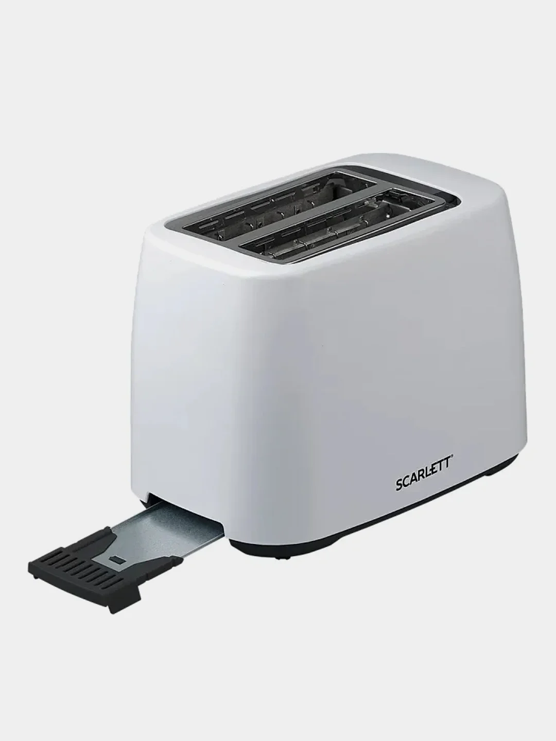 Тостер SCARLETT SC-TM11032, белый, съемный поддон для крошек, 800 Вт