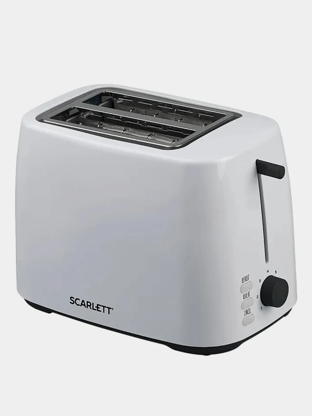 Тостер SCARLETT SC-TM11032, белый, съемный поддон для крошек, 800 Вт
