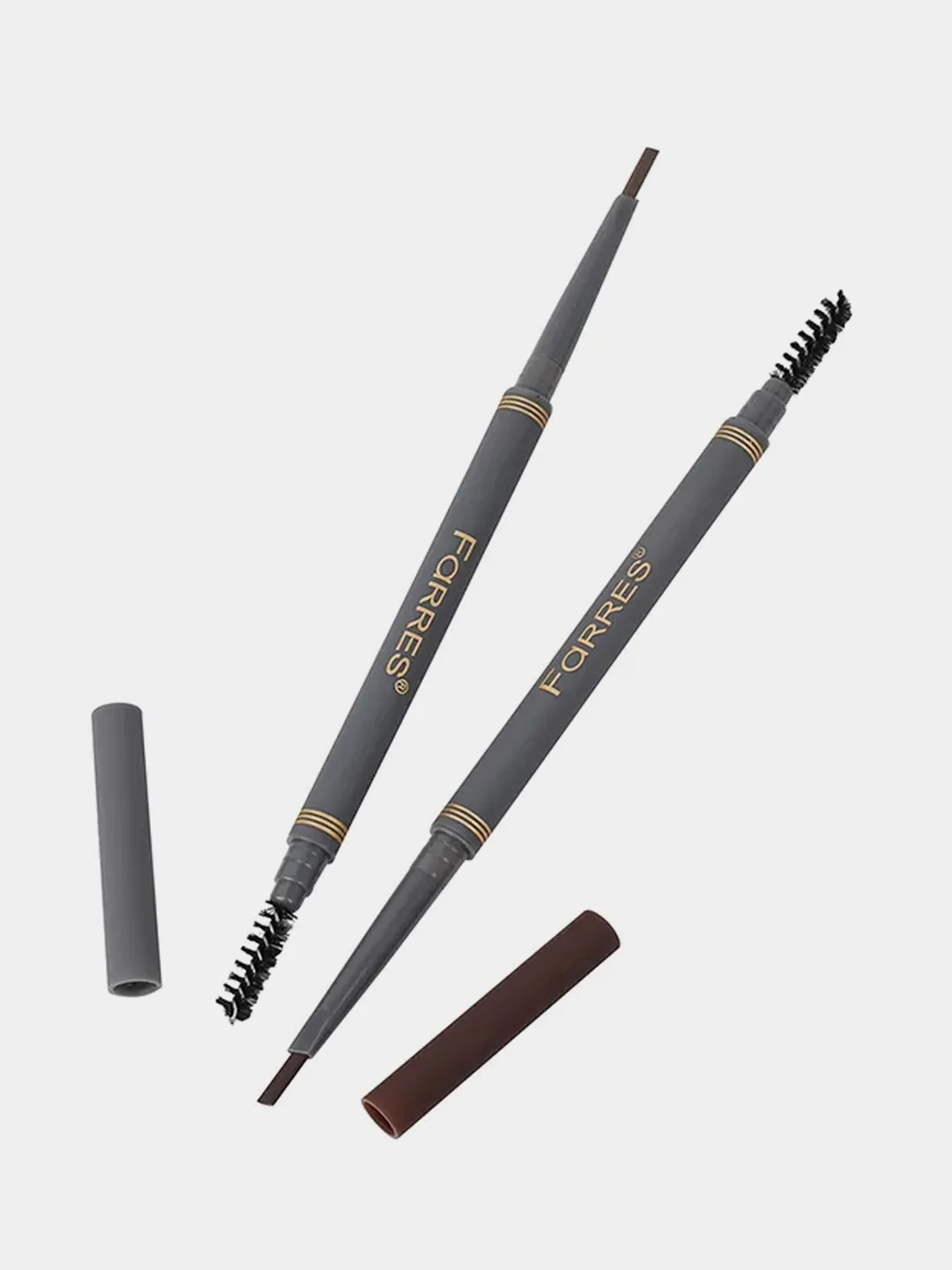 Карандаш для бровей Farres Ultrafine, с щеточкой, 0.1 г