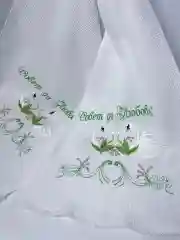 Лайм рушник свадебный с вышивкой лебеди