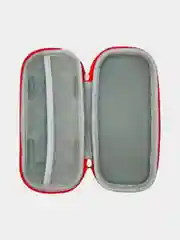 Красный пенал школьный "3D Мир в Пенале", школьный пенал для канцелярии