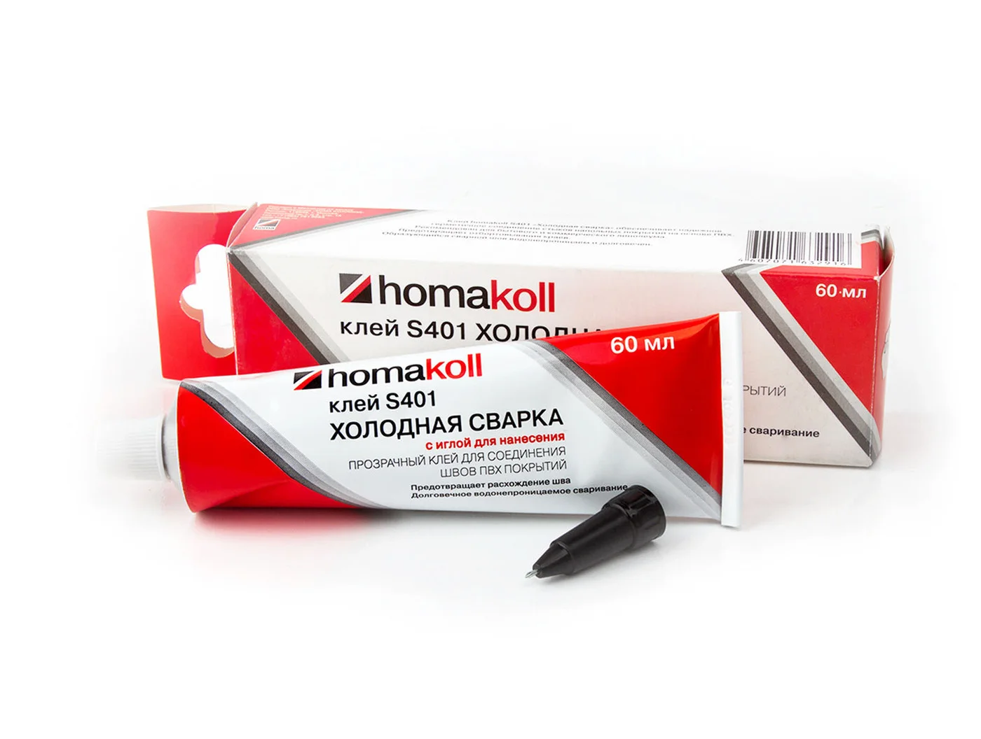Прозрачный клей для линолеума Homakoll холодная сварка S401