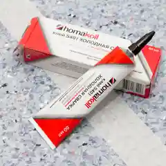 Прозрачный клей для линолеума Homakoll холодная сварка S401
