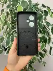 Зеленый чехол противоударный armors для Oppo Reno 11F / Оппо Рено 11Ф с защитой камеры