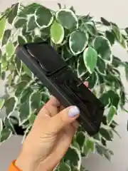 Черный чехол противоударный armors для Oppo Reno 11F / Оппо Рено 11Ф с защитой камеры