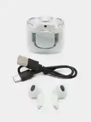 Белый беспроводные наушники, Bluetooth, ТМ60
