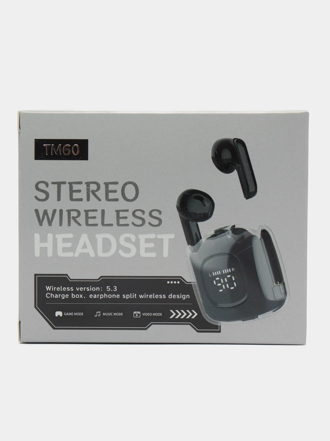 Розовый беспроводные наушники, Bluetooth, ТМ60