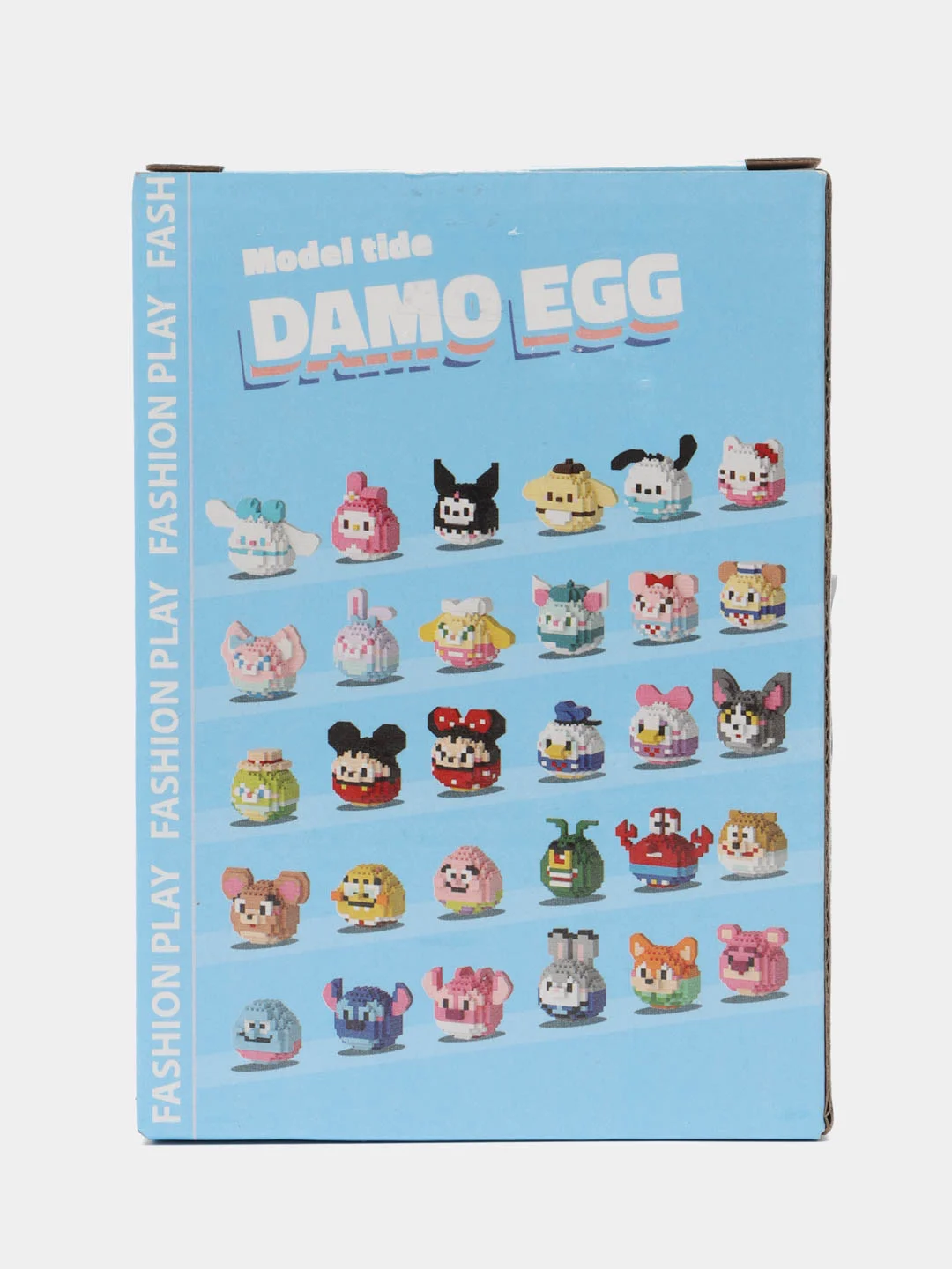 Красный детский 3D конструктор, игрушка развивающая
