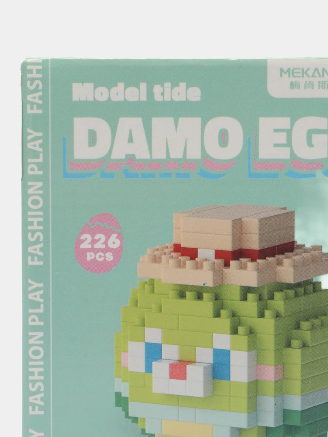 Фиолетовый детский 3D конструктор, игрушка развивающая