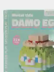 Фиолетовый детский 3D конструктор, игрушка развивающая