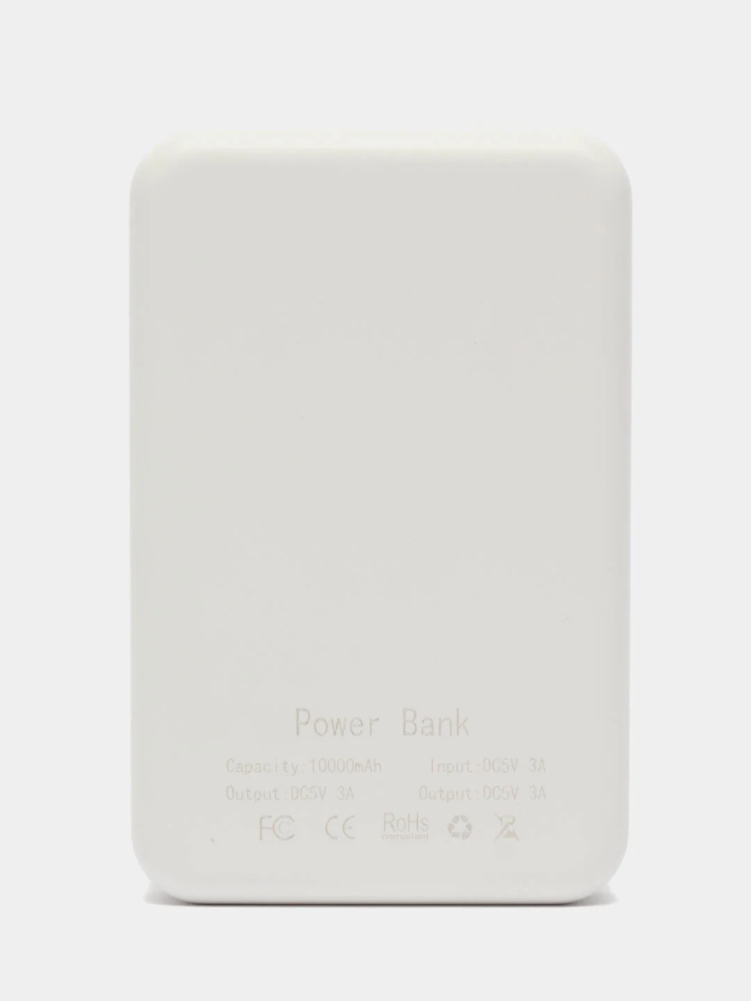 Белый беспроводная зарядка, повербанк, внешний аккумулятор, MagSafe, для iPhone 5000, 10000 mAh