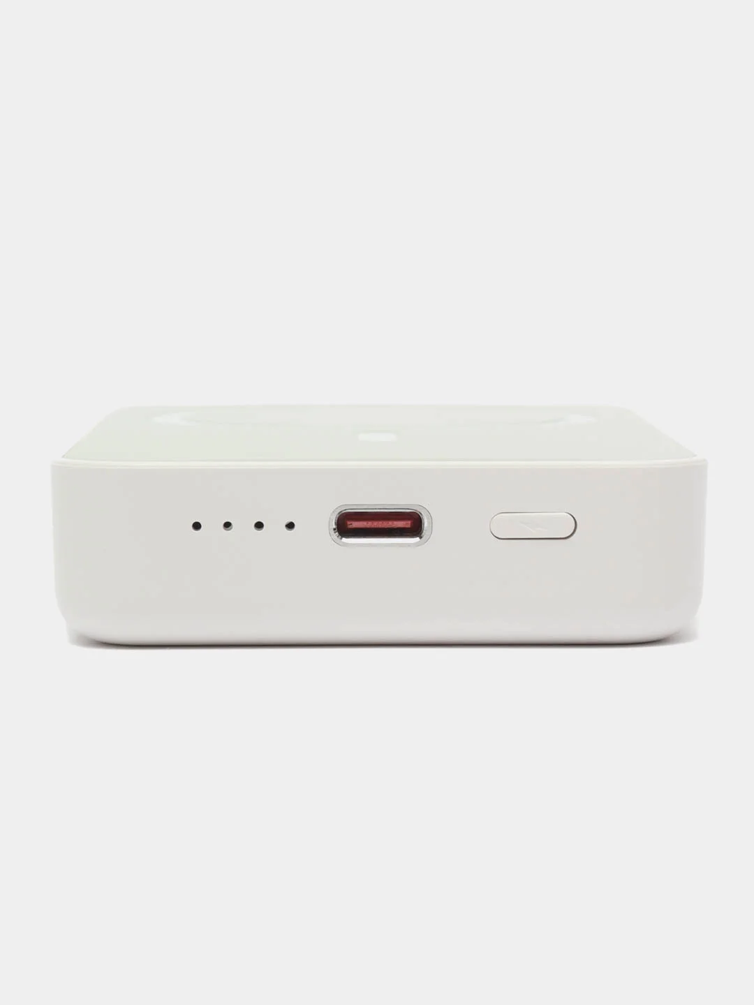 Белый беспроводная зарядка, повербанк, внешний аккумулятор, MagSafe, для iPhone 5000, 10000 mAh