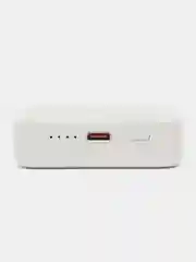 Белый беспроводная зарядка, повербанк, внешний аккумулятор, MagSafe, для iPhone 5000, 10000 mAh