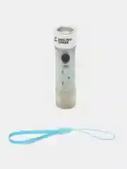 Прозрачный фонарь, фонарик карманный, ручной, аккумуляторный, светодиодный